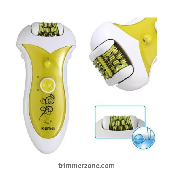 Kemei KM-1901 2-in-1 Women’s Epilator X Electric Shaver - Image 3