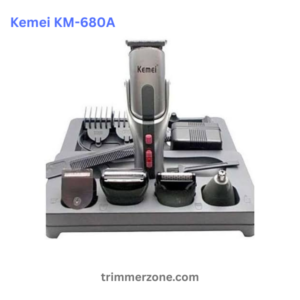 Kemei KM-680A 8 in 1 Grooming Kit Shaver and Trimmer